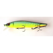 Воблер на хижака, EOS Mystik Minnow F, 110мм, вага 13,8г, заглиблення 0,8-1,2м, колір №003
